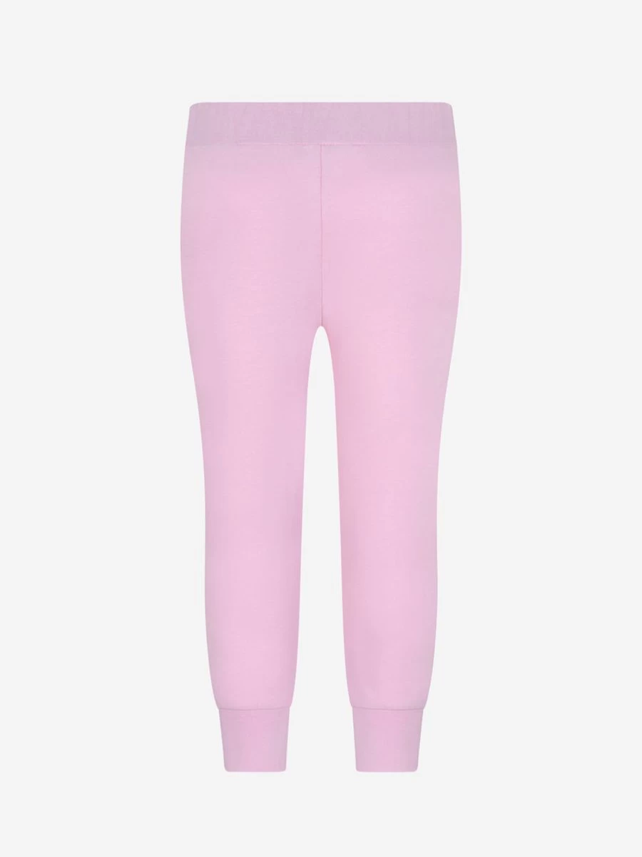 Simonetta Girls' Cute Bear Print Joggers - Soft Comfortable Lounge Pants for Kids