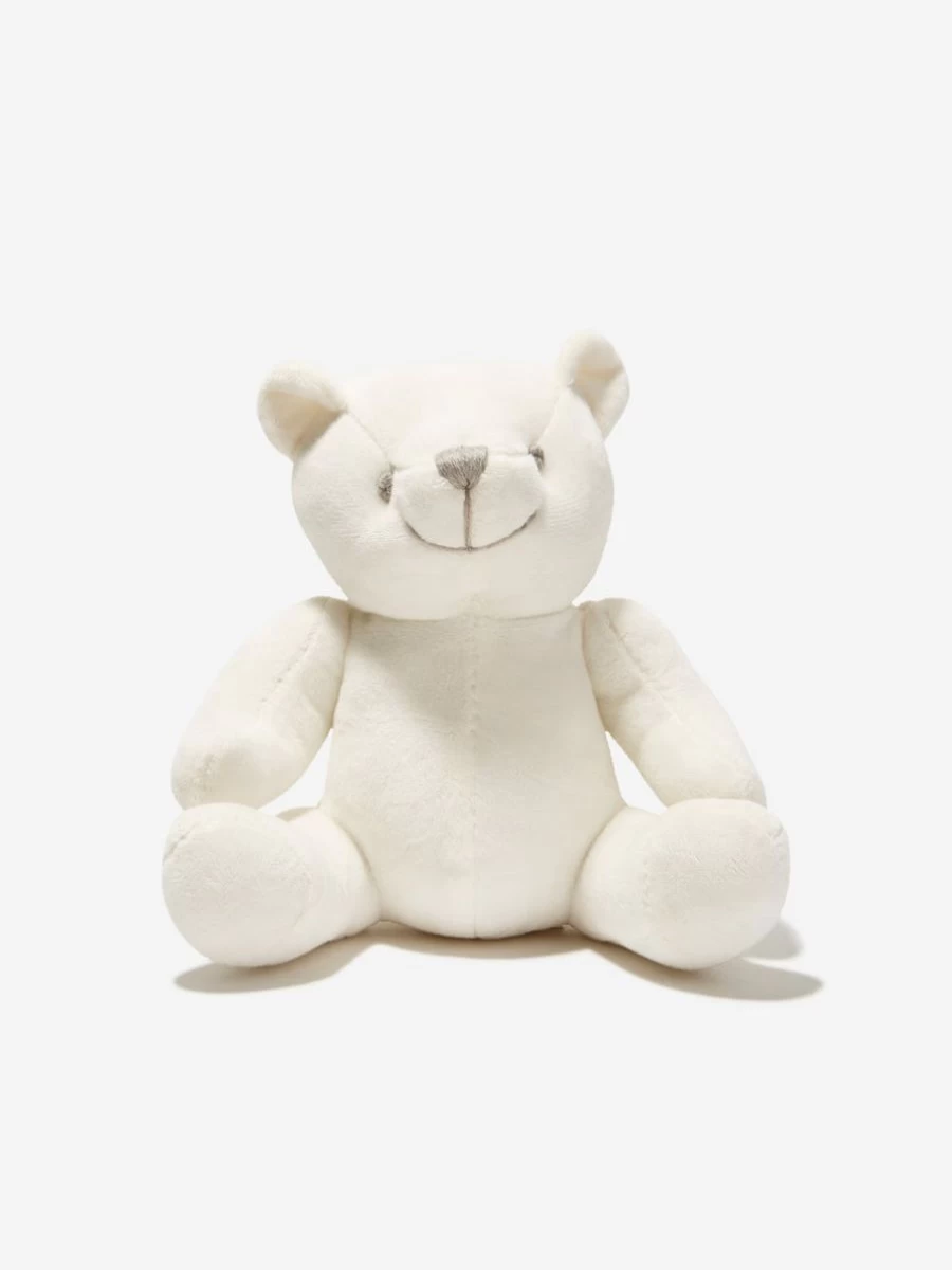 Paz Rodriguez White Teddy Bear for Babies - Soft Plush Toy Gift for Newborns & Infants