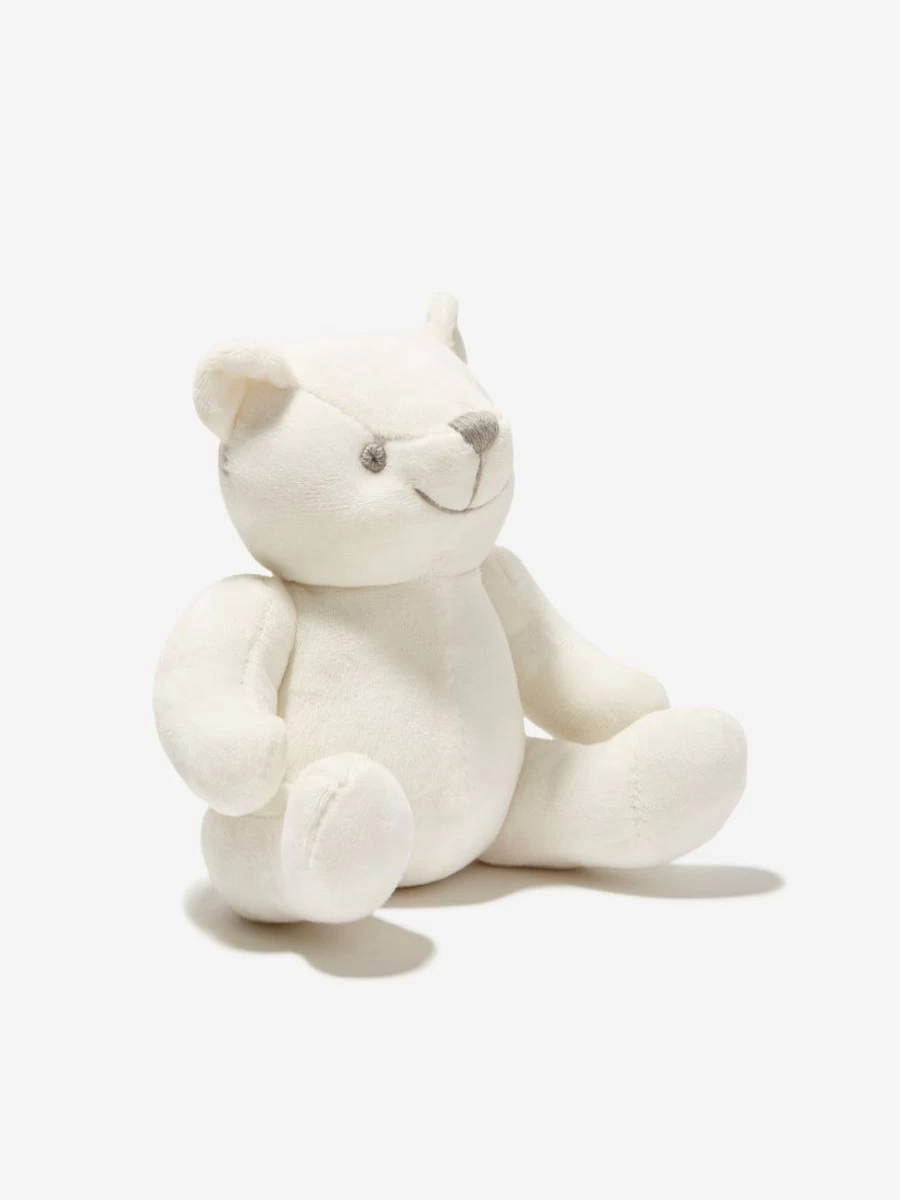 Paz Rodriguez White Teddy Bear for Babies - Soft Plush Toy Gift for Newborns & Infants
