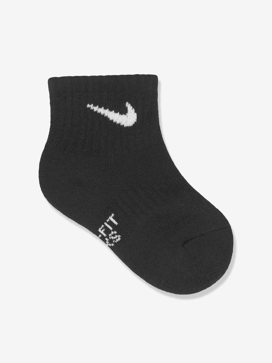 Nike Boys' Black Performance Athletic Socks Multi-Pack