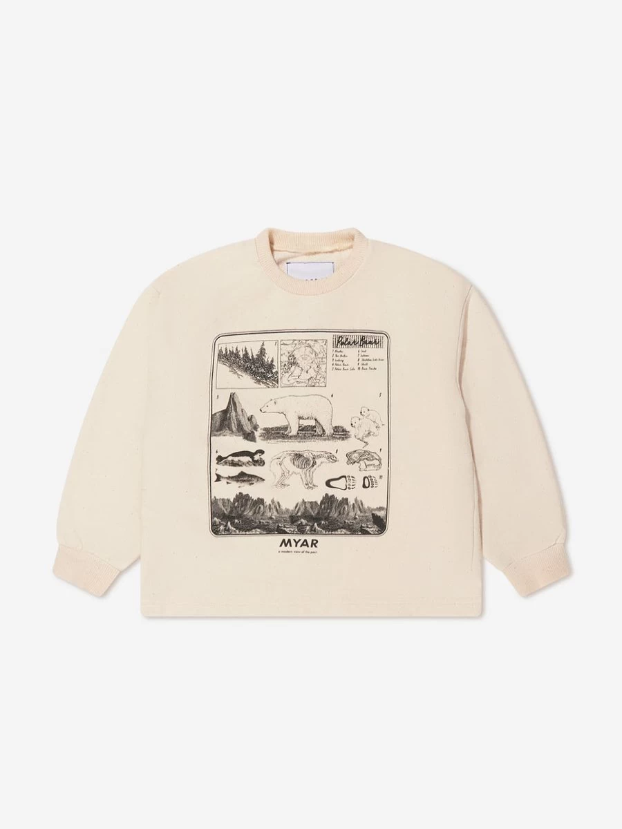 Myar Boys' Graphic Print Sweatshirt - Cool & Comfortable Hoodie for Kids by Childsplay Clothing