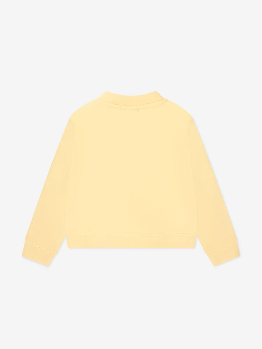 Palm Angels Baby Boys Yellow Stars Sweatshirt