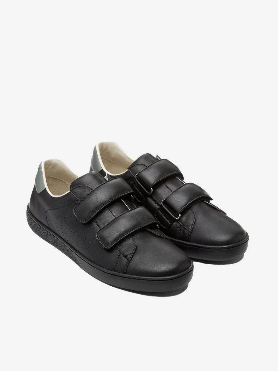 Gucci Kids New Ace Velcro Leather Trainers for Teens | Stylish Sneakers for Boys & Girls