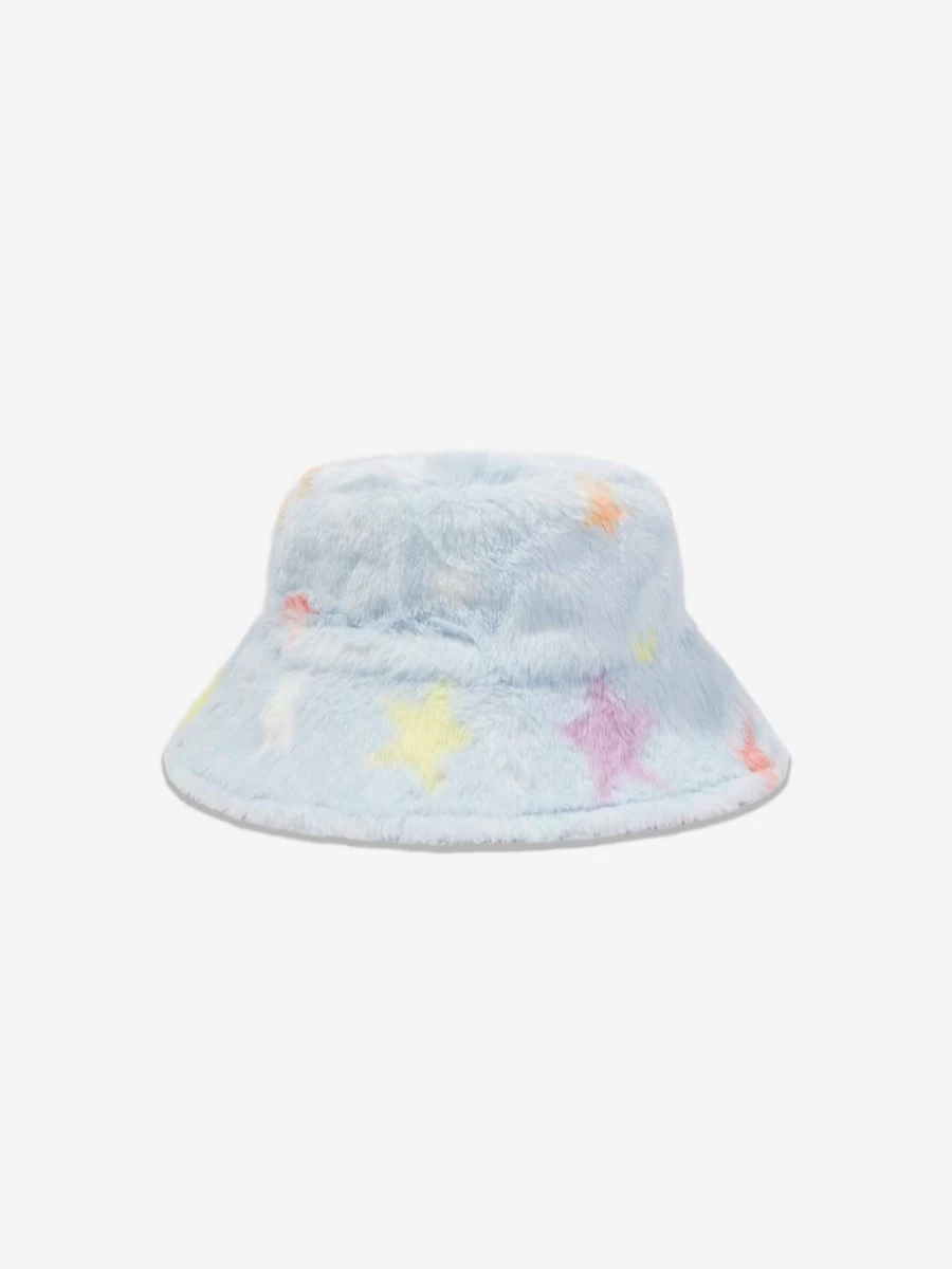 Stella McCartney Kids Blue Bucket Hat for Teen Girls - Stylish Summer Sun Hat