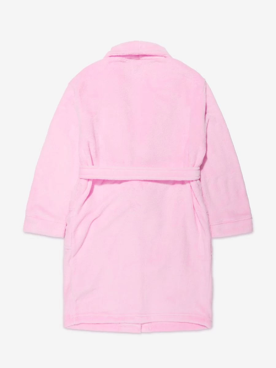 Ralph Lauren Kids Girls Polo Terry Cotton Bathrobe for Toddlers and Children