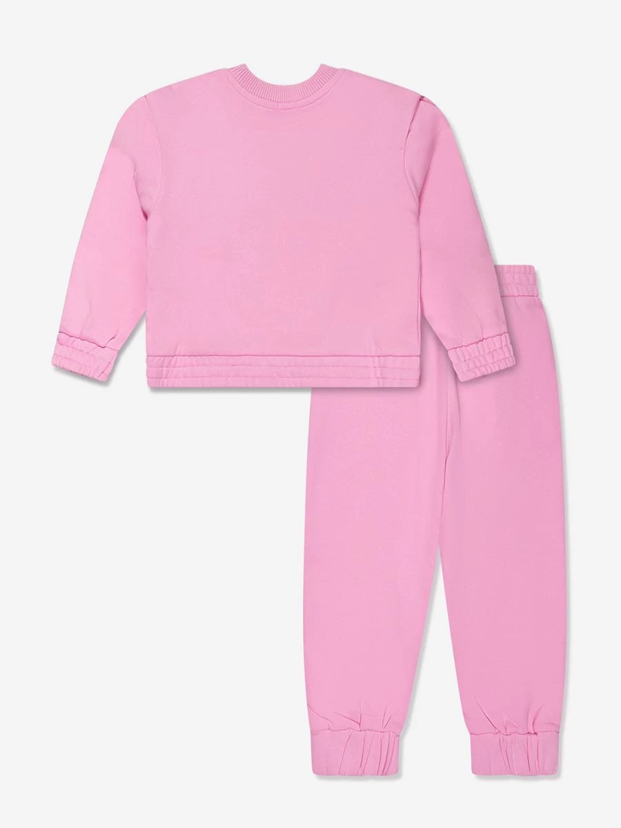 "Billieblush Teen Girls' Pink Amazing Heart Print Tracksuit"