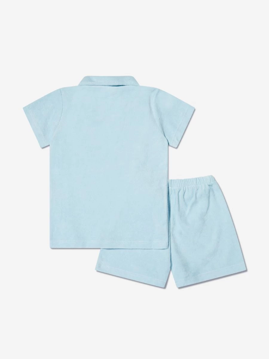Amiki Boys' Thomas The Tank Engine Blue Short Sleeve Pyjama Set - Kids Pajamas