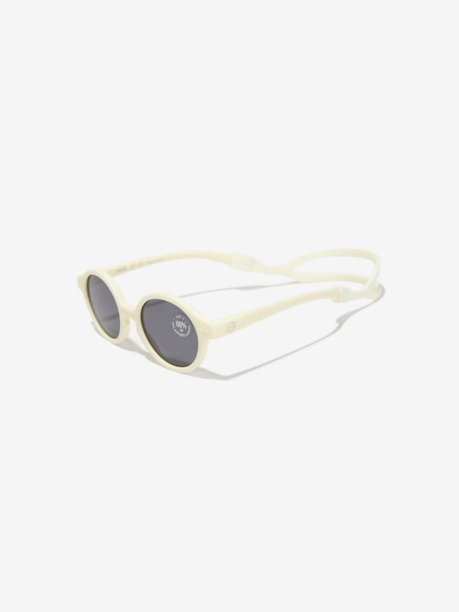 Izipizi Boys' White Mini Iconic Sunglasses for Kids