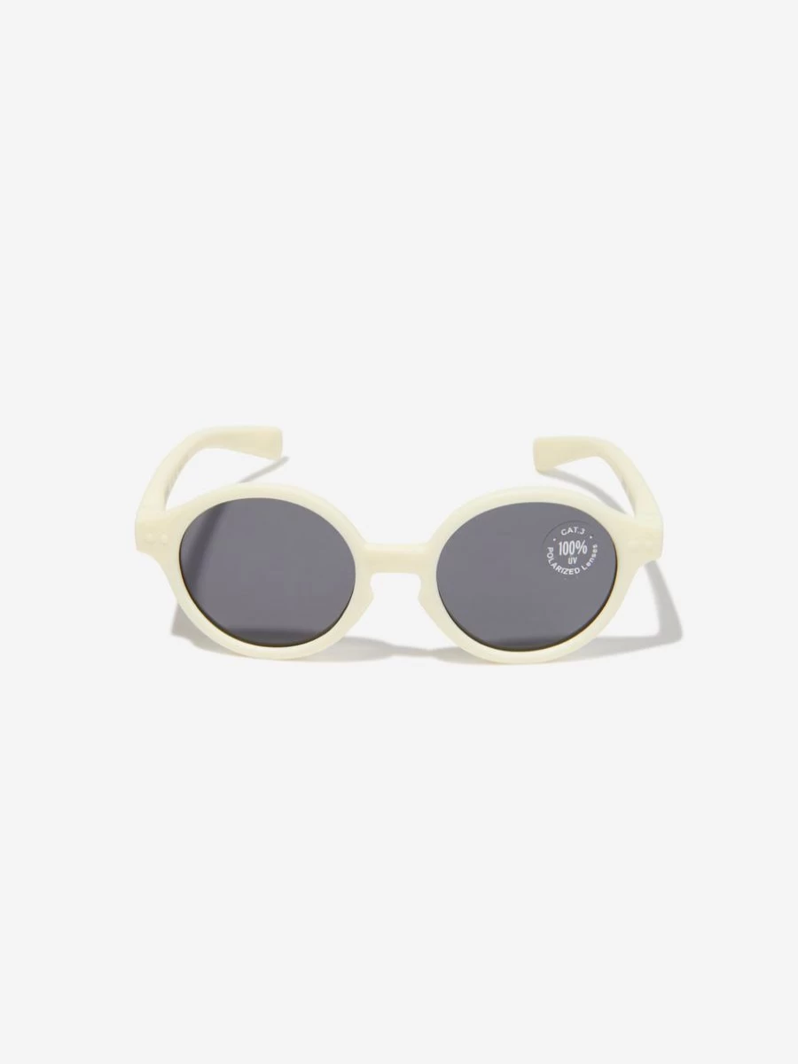 Izipizi Boys' White Mini Iconic Sunglasses for Kids