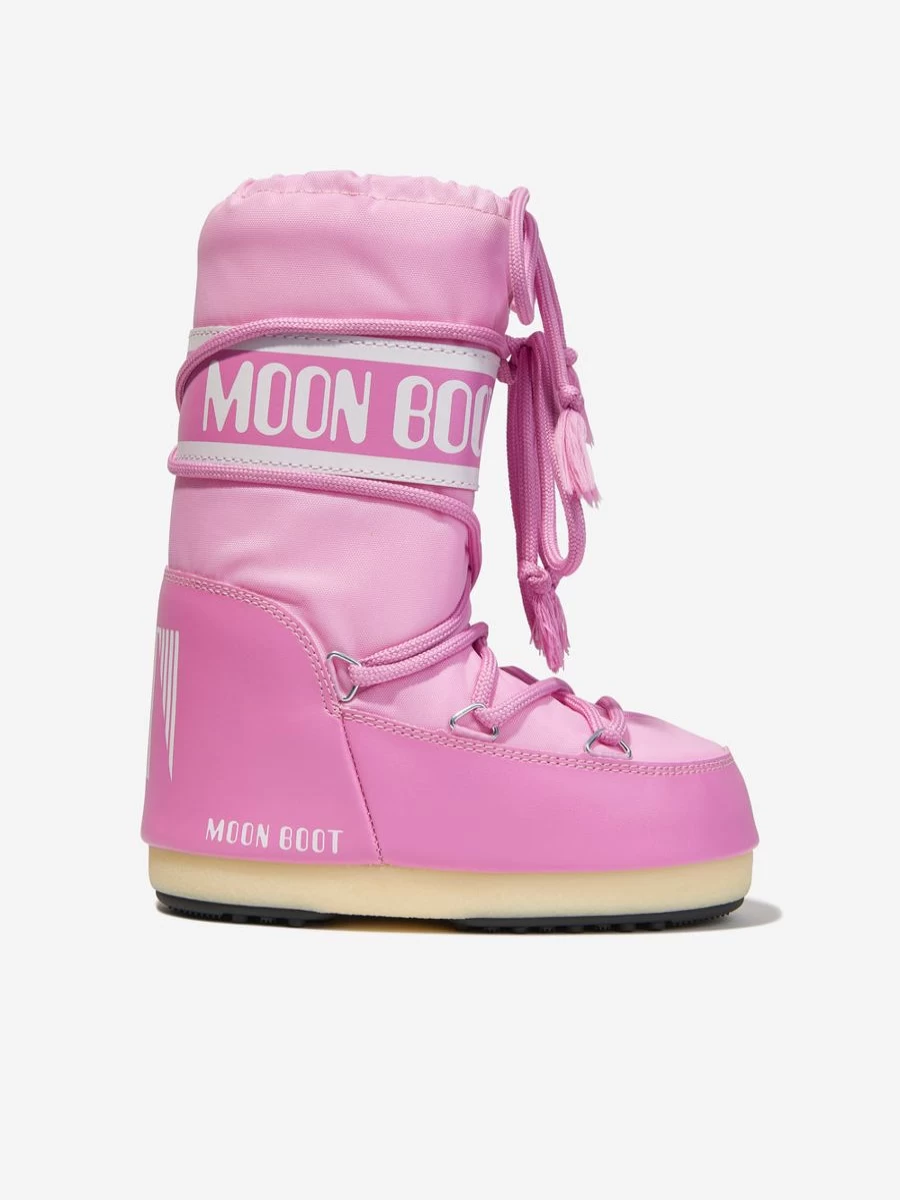 Moon Boot Girls' Icon Winter Snow Boots | Waterproof & Warm | Childsplay Clothing Collection