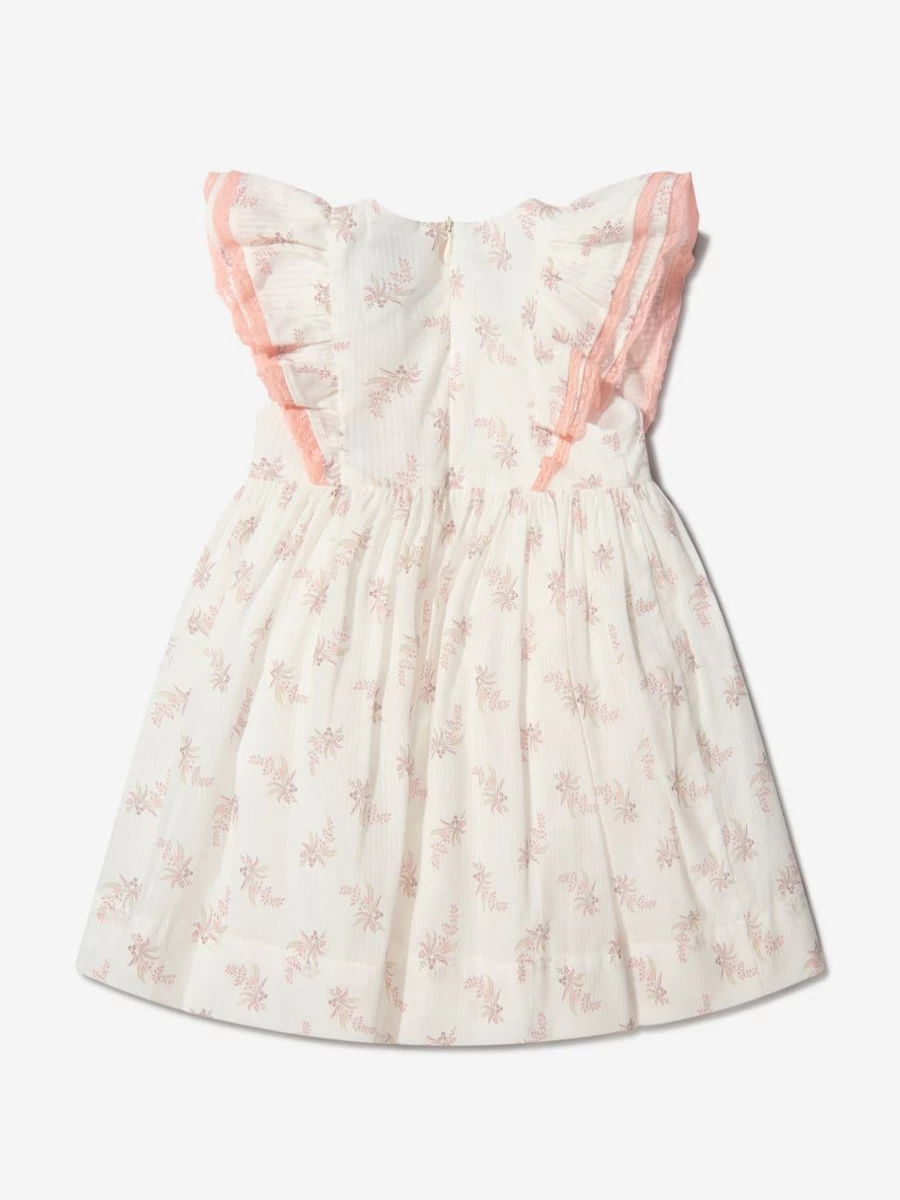 Tartine Et Chocolat Girls Floral Print Cotton Dress - Elegant & Comfortable Summer Outfit