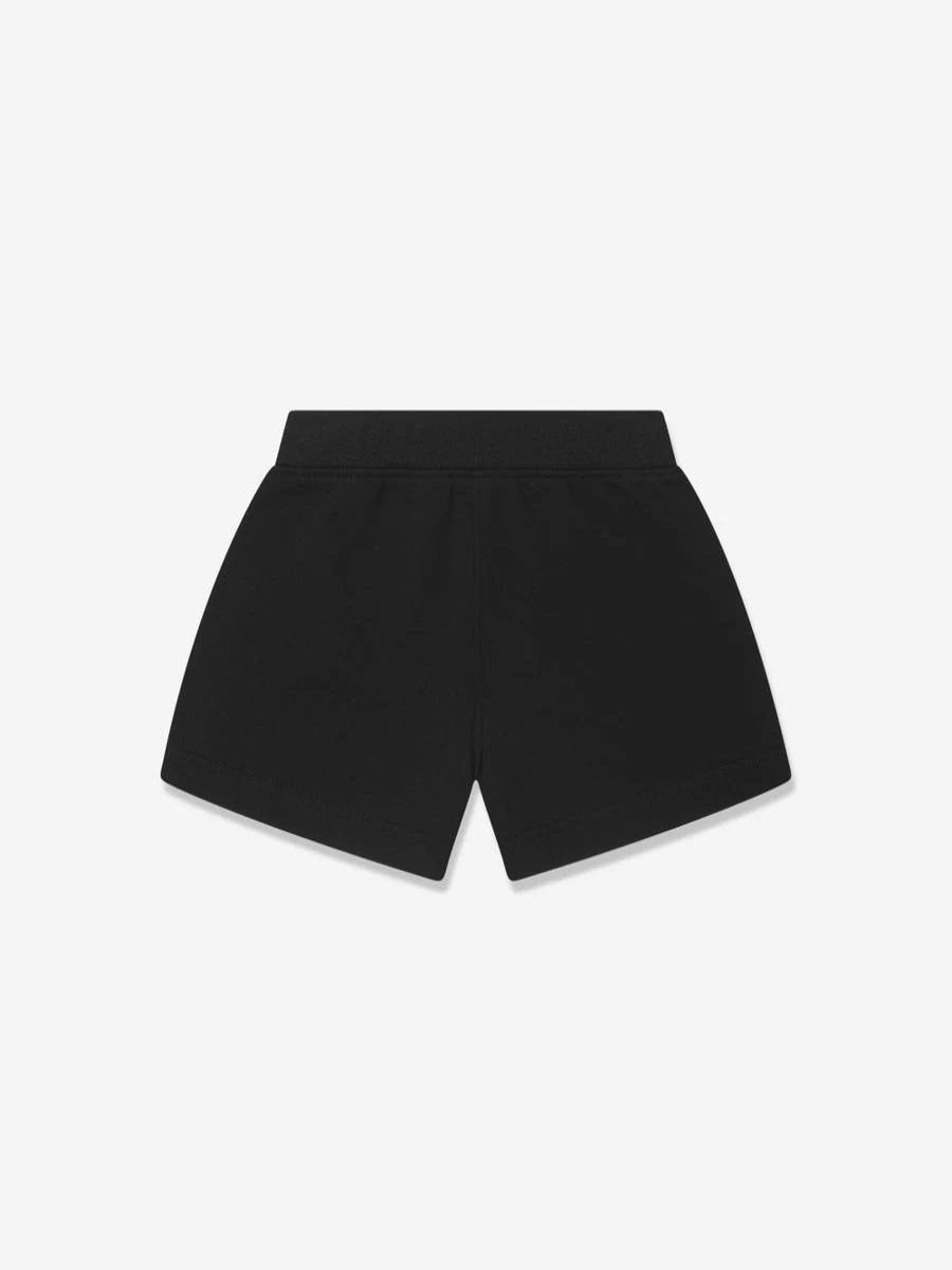 Burberry Kids Teen Girls Caterina Check Shorts - Black Plaid Summer Shorts for Teens