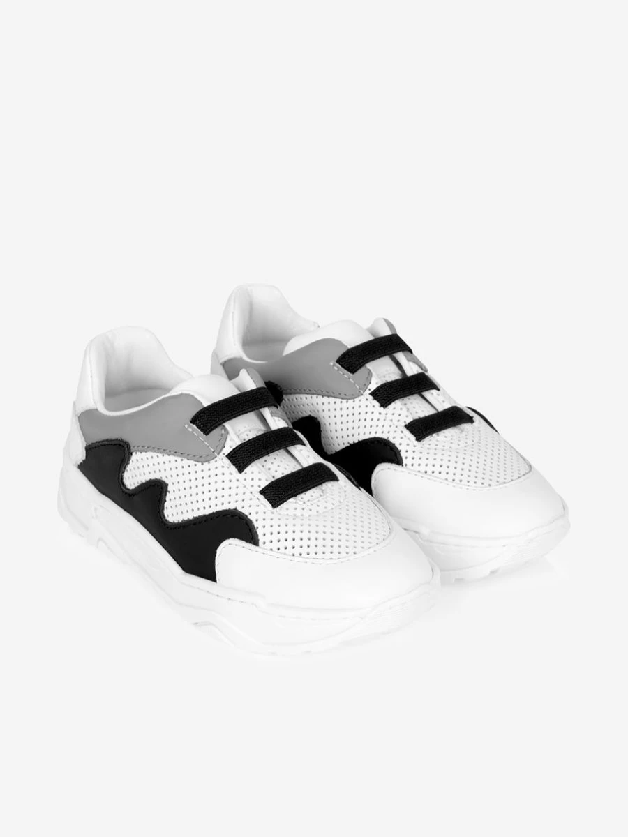 Emporio Armani Boys' Casual Trainers – Lightweight Sneakers for Active Kids