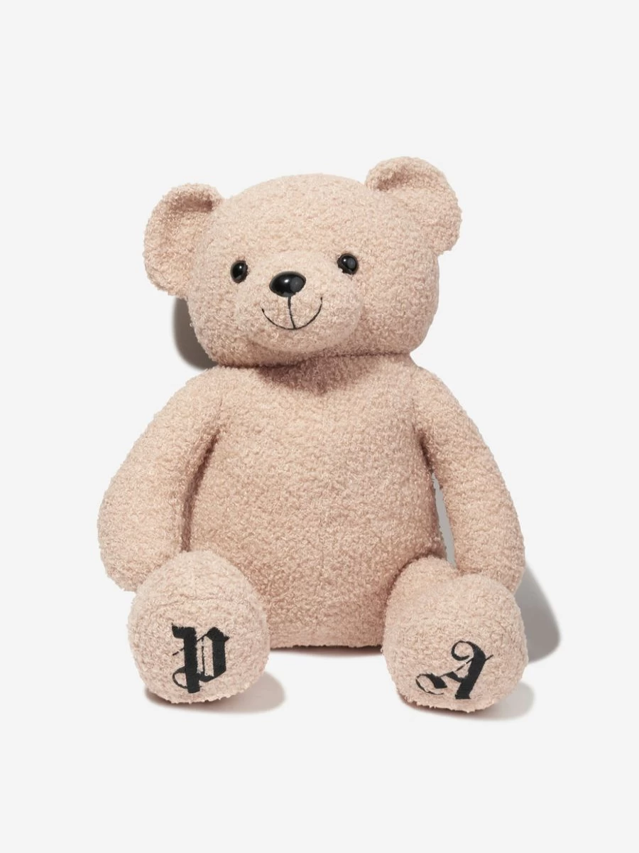Palm Angels Girls' Brown Kids Bear Backpack Cute Animal Design