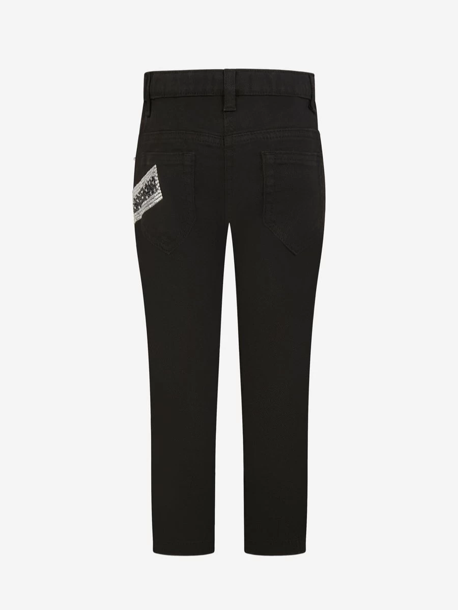 Dolce & Gabbana Kids Girls' Fashion Trousers - Stylish & Comfortable Pants for Girls