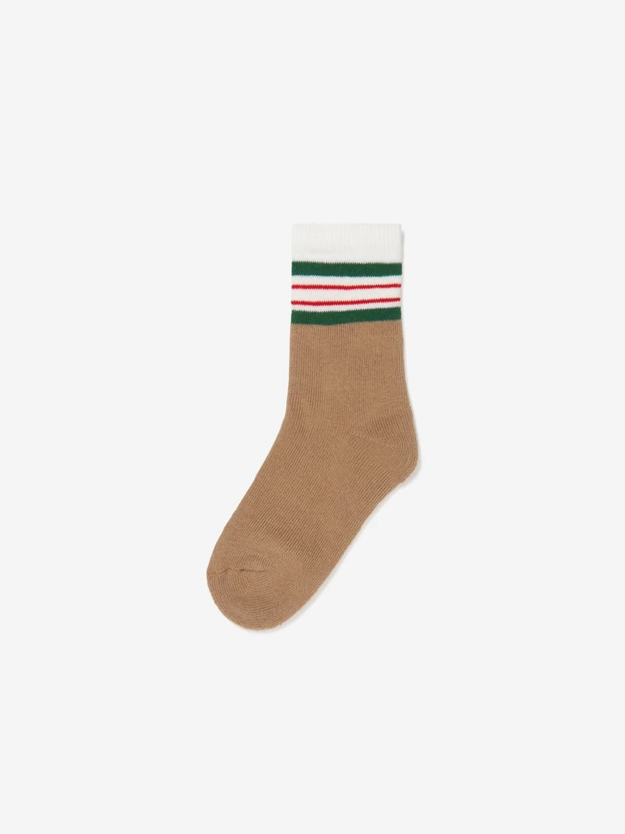 Gucci Kids Baby GG Logo Socks - Luxury Infant Fashion Footwear by Childsplay Clothing
