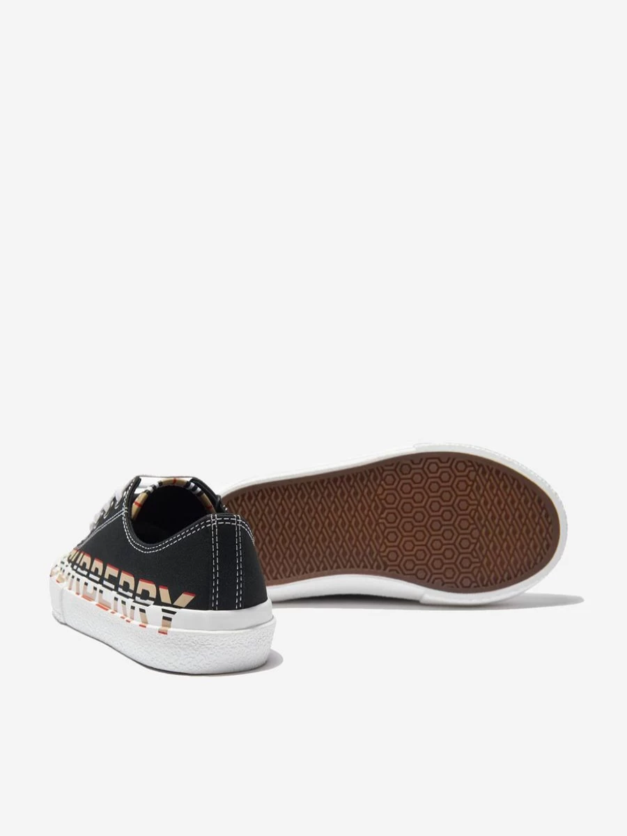 Burberry Girls' Mini Larkhall Lace-Up Sneakers | Kids Fashion Shoes by Childsplay Clothing