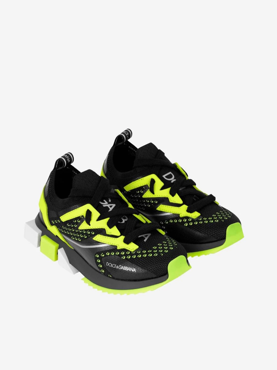 Dolce & Gabbana Boys Teen Chunky Sneakers | Stylish Casual Trainers for Teens