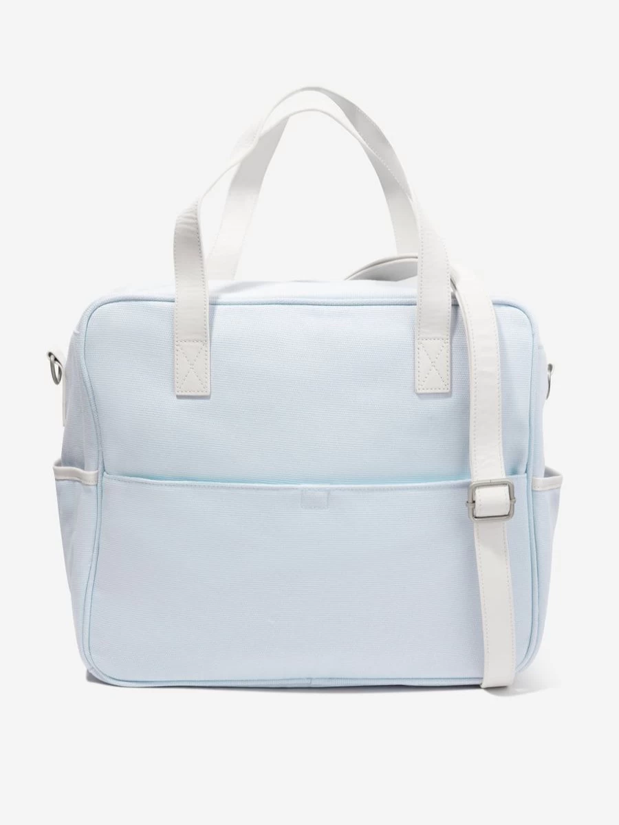 KENZO KIDS Baby Blue Logo Changing Bag - Stylish Diaper Backpack for Infants