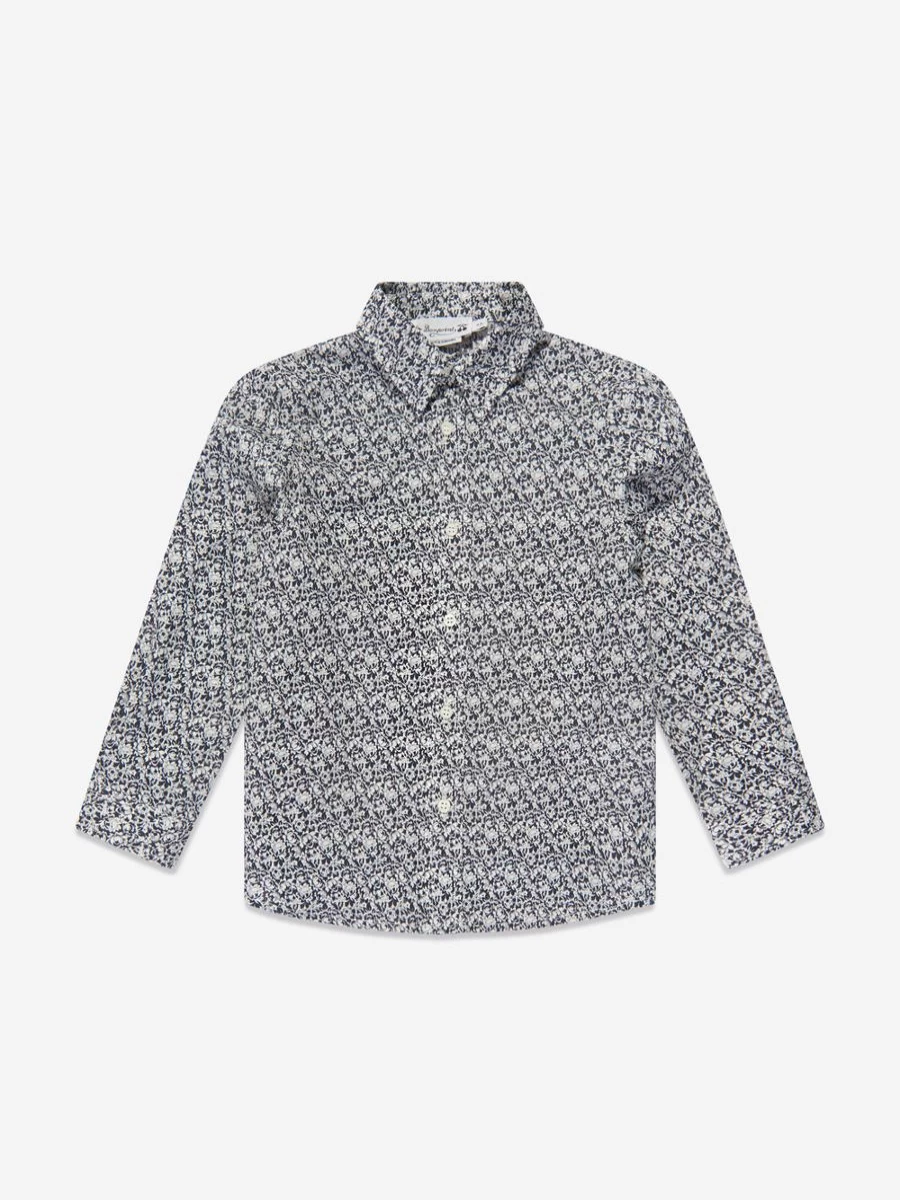 Bonpoint Teen Boys Blue Daho Shirt