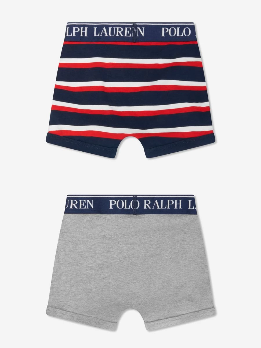 Ralph Lauren Teen Boys 2-Pack Multicolor Boxer Shorts Set