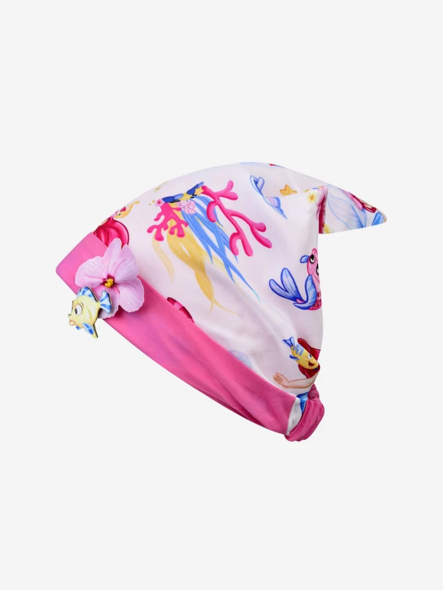 Monnalisa Teen Little Mermaid Bandana for Girls - Stylish Mermaid-Themed Accessory