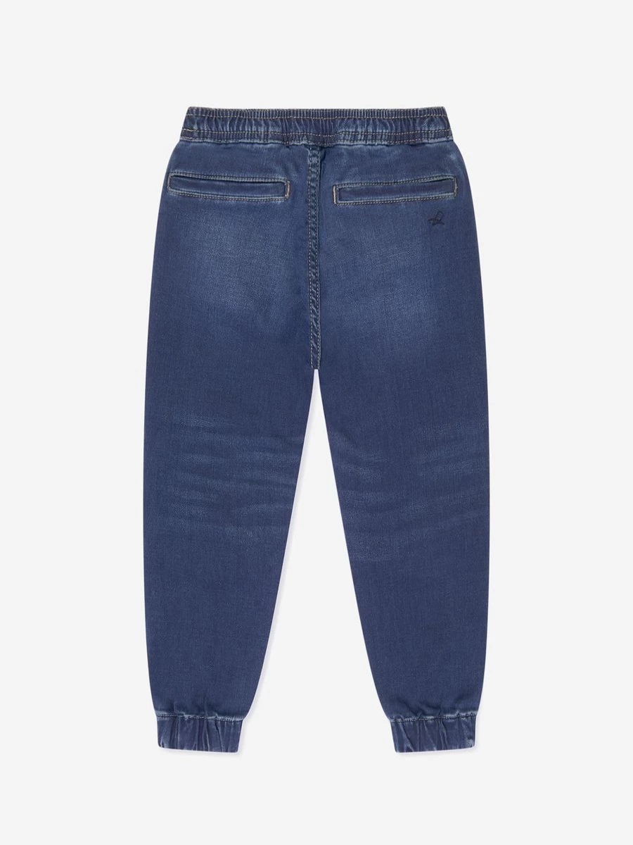 DL1961 Girls' Blue Denim Joggers - Kids' Jackson Stretch Comfort Pants
