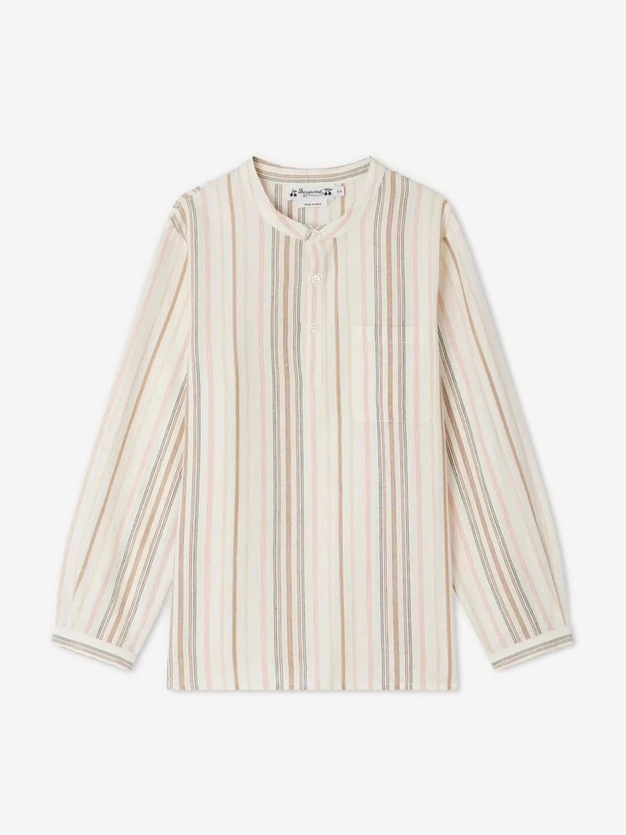 Bonpoint Teen Boys Multicolor Artiste Shirt – Stylish & Comfortable