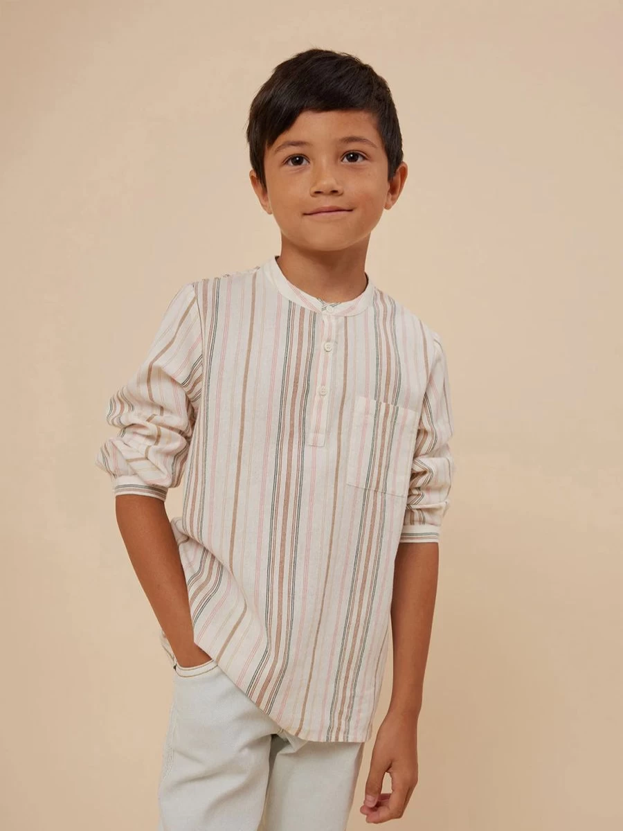 Bonpoint Teen Boys Multicolor Artiste Shirt – Stylish & Comfortable
