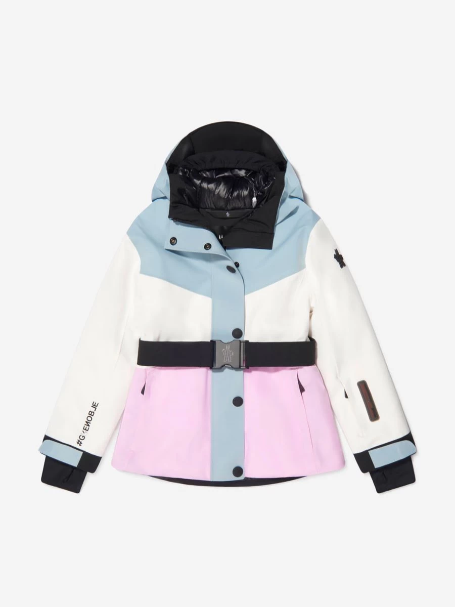 Moncler Enfant Girls Corserey Ski Jacket - Waterproof Winter Coat for Kids
