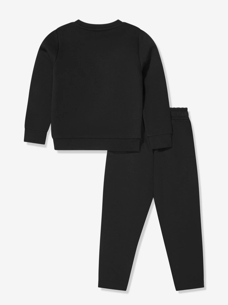 BOSS Teen Boys Black Logo Tracksuit - Stylish & Comfortable Athletic Set