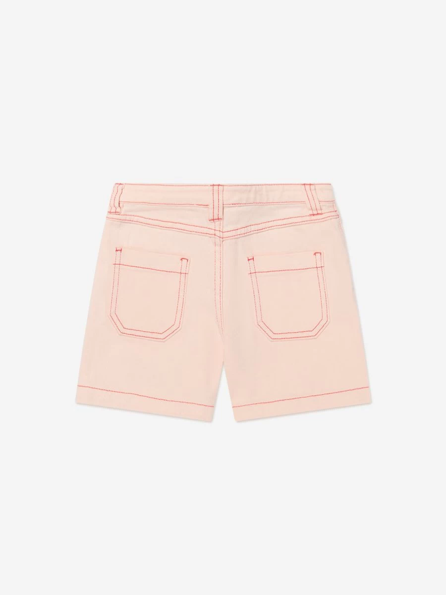 KENZO KIDS Teen Girls Pink Tiger Print Shorts | Stylish Casual Summer Shorts