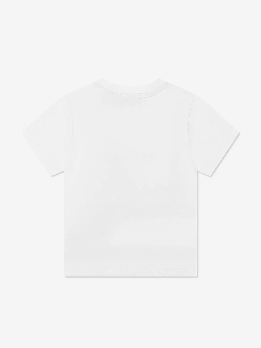 Missoni Girls' White Zigzag Print T-Shirt for Baby & Toddler