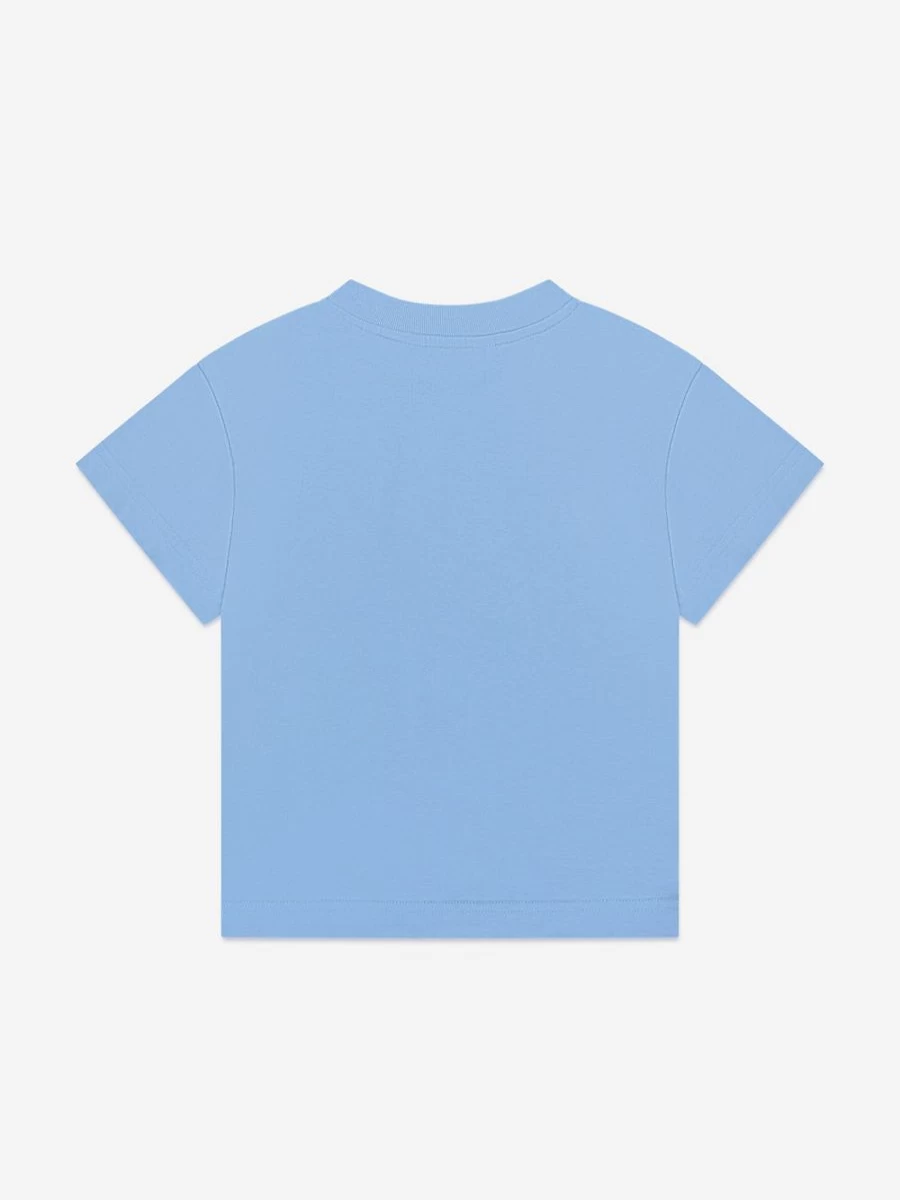Palm Angels Boys Blue Palm Waves Graphic T-Shirt