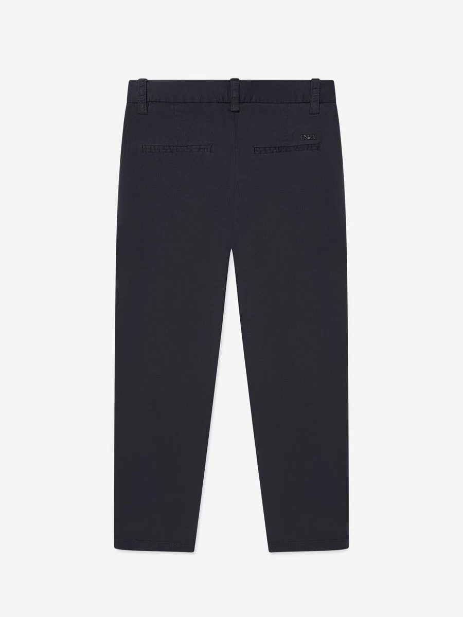 Emporio Armani Boys Navy Branded Trousers for Kids