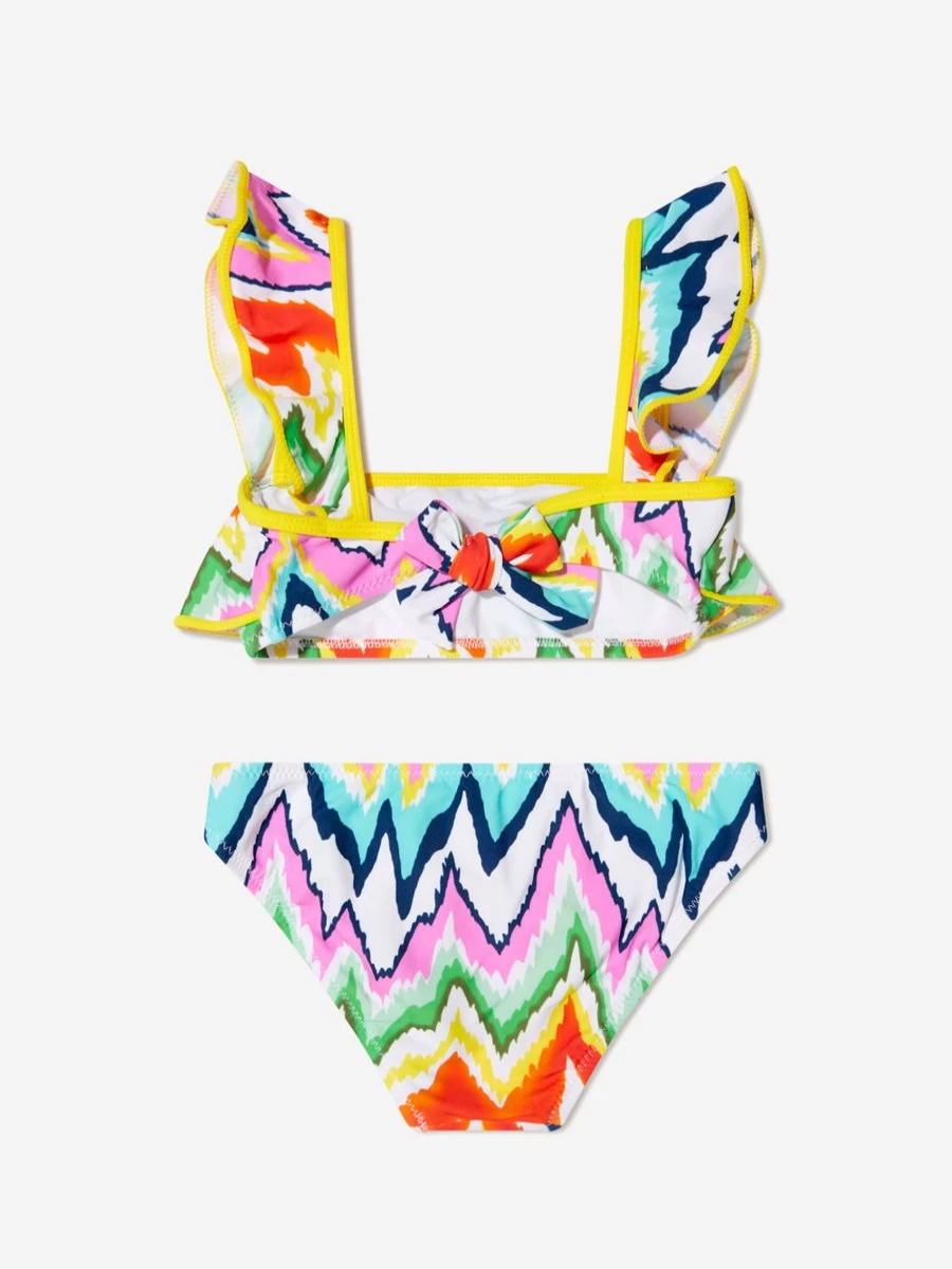 Nessi Byrd Teen Akeno Zig Zag Bikini - Multicolor Swimwear for Girls | Childsplay Clothing