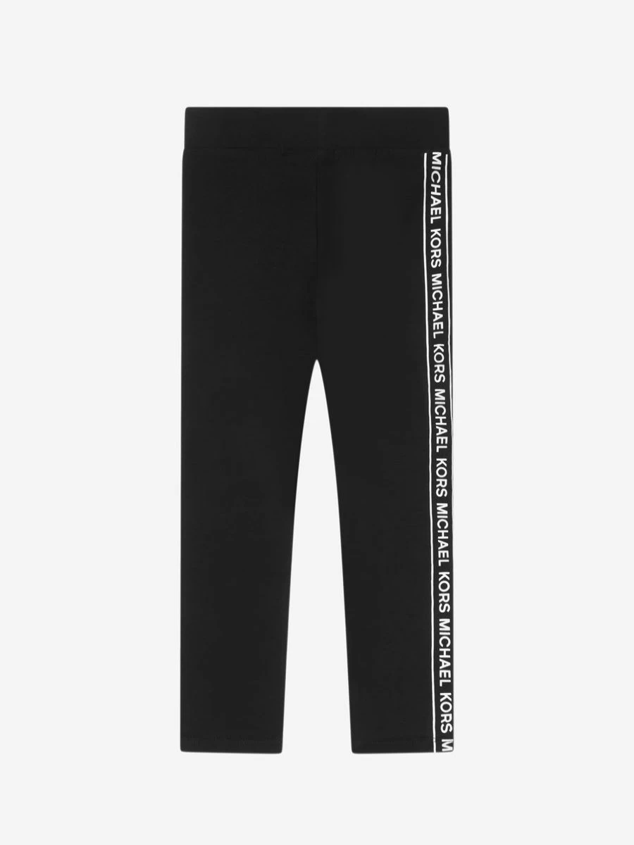 Michael Kors Girls' Logo Tape Leggings for Kids - Stylish & Comfortable Athletic Pants