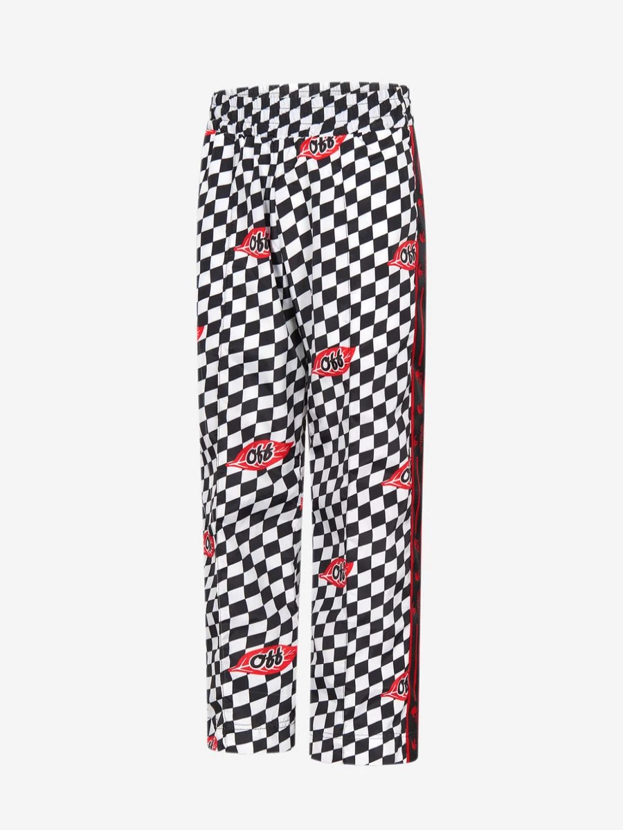 Off-White Boys Joggers Pants for Active Kids - Trendy & Comfortable Streetwear