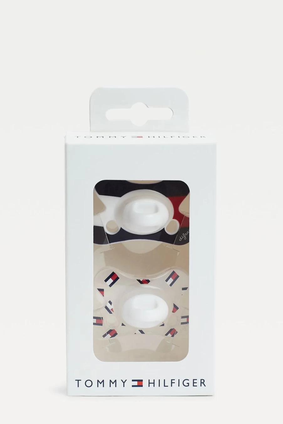 Tommy Hilfiger Baby 2-Pack Pacifier Set - Newborn Soothers, BPA-Free Dummies for Infants