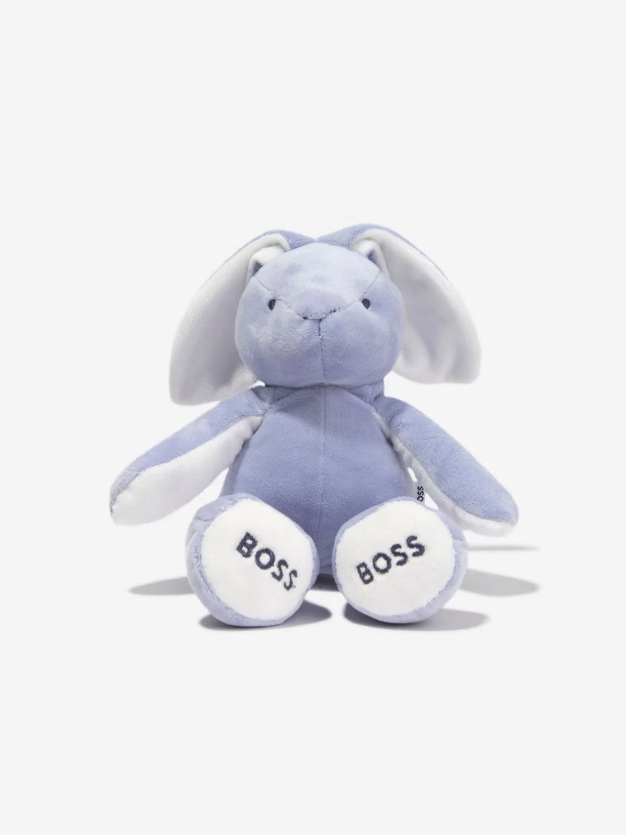 BOSS Baby Boys' Adorable Blue Bunny Plush Soft Toy for Newborns & Infants