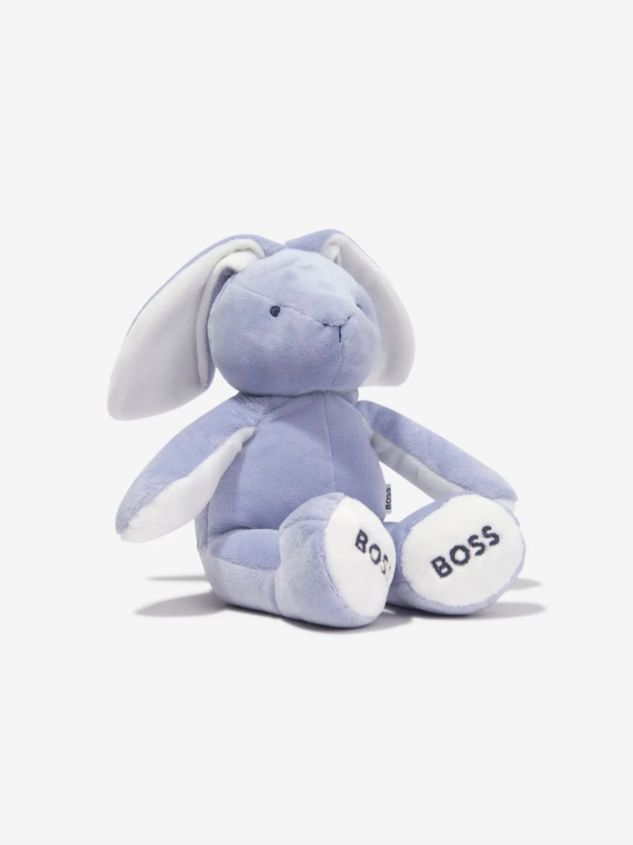 BOSS Baby Boys' Adorable Blue Bunny Plush Soft Toy for Newborns & Infants