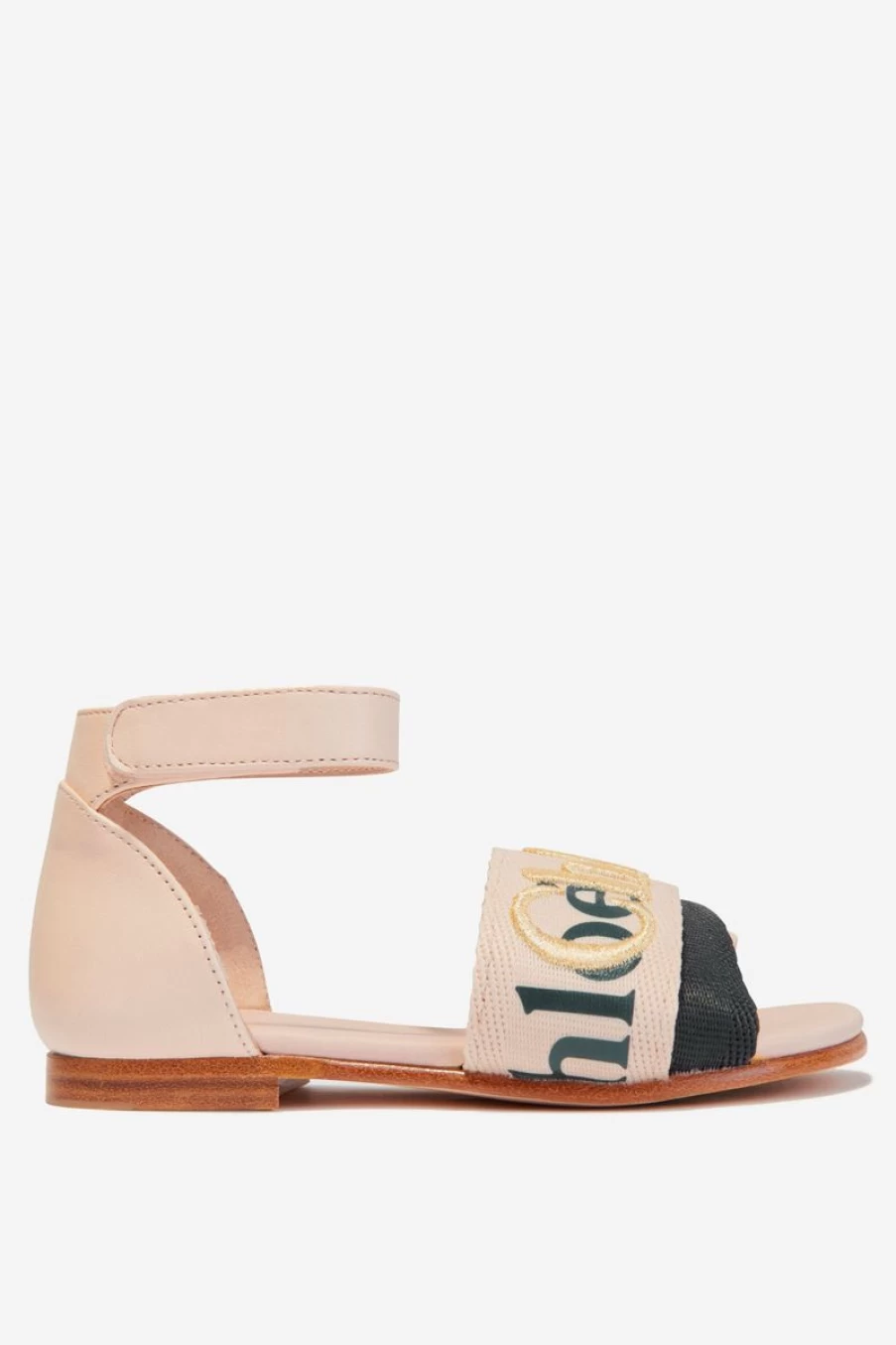 Chloé Teen Leather Branded Sandals | Stylish & Comfortable Footwear for Girls