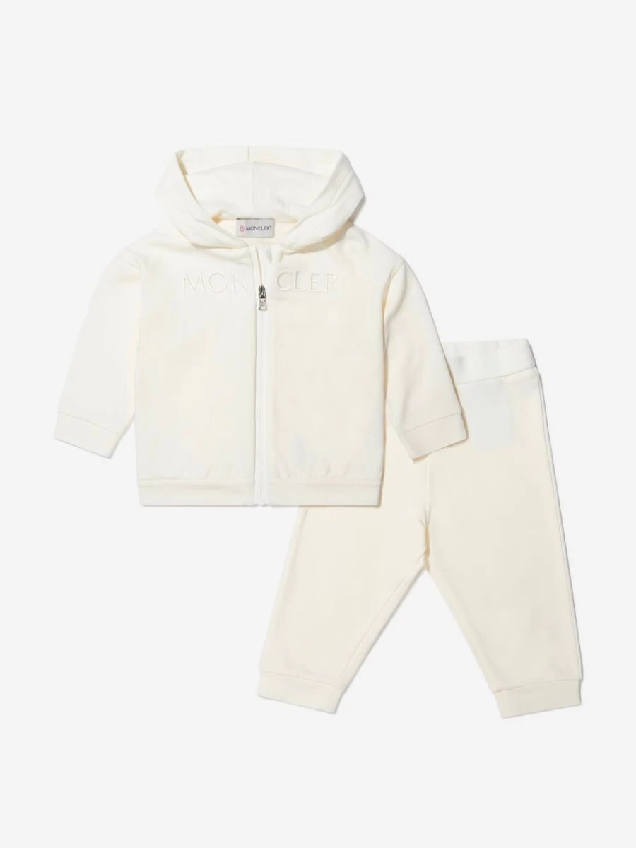 Moncler Enfant Baby Unisex Stretch Logo Tracksuit - Comfortable & Stylish Outfit