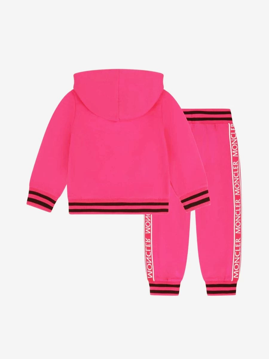 Moncler Enfant Girls Cotton Tracksuit - Comfortable & Stylish Outfit for Kids