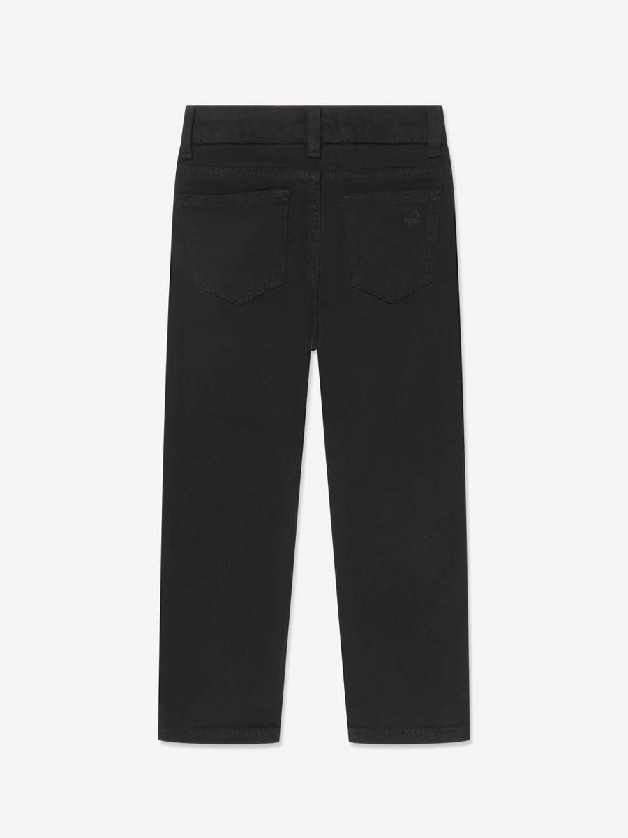DL1961 Boys Brady Slim Fit Black Jeans for Kids
