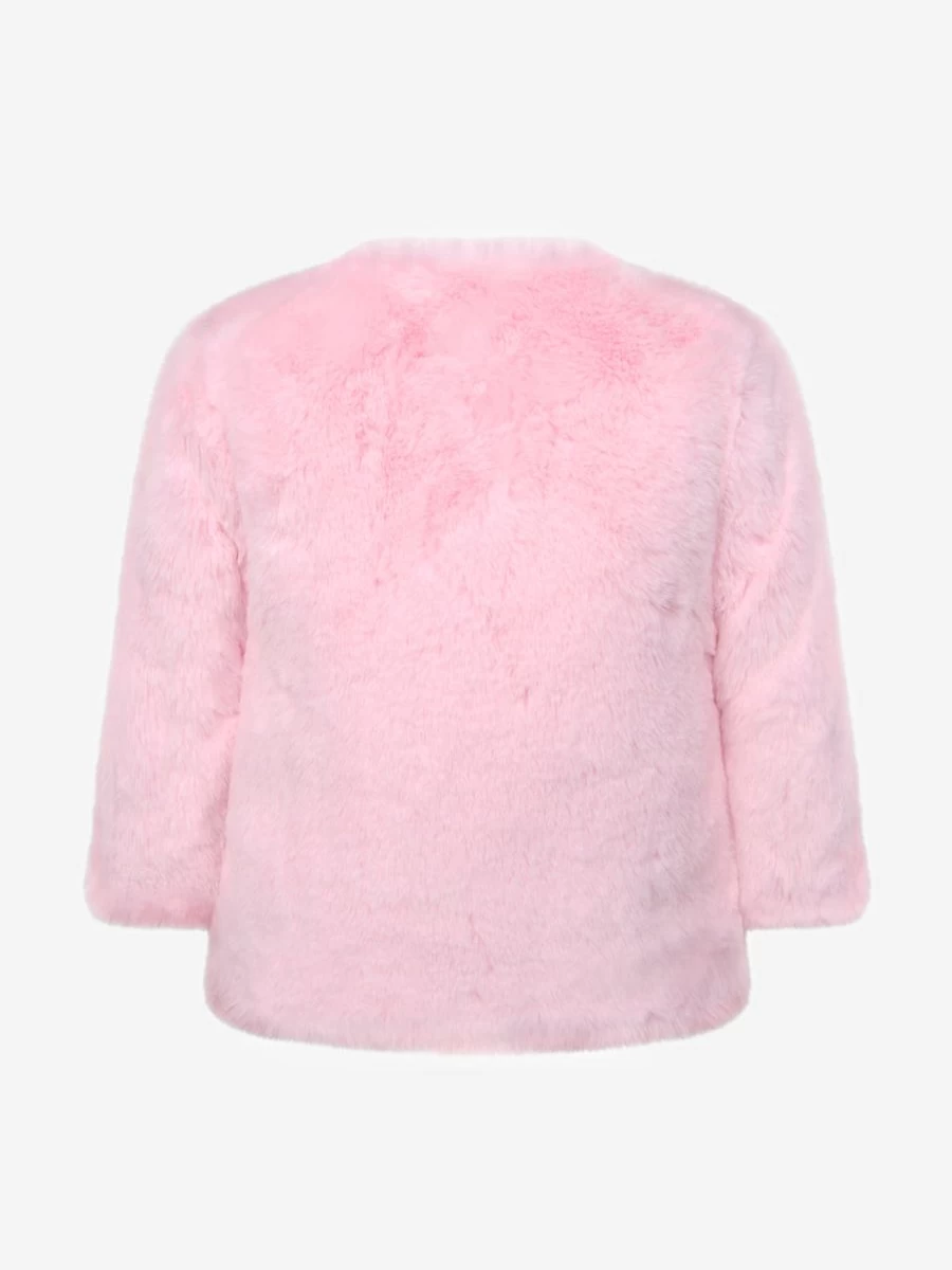 Bandits Girl Faux Fur Jacket for Girls - Cozy Winter Outerwear for Kids