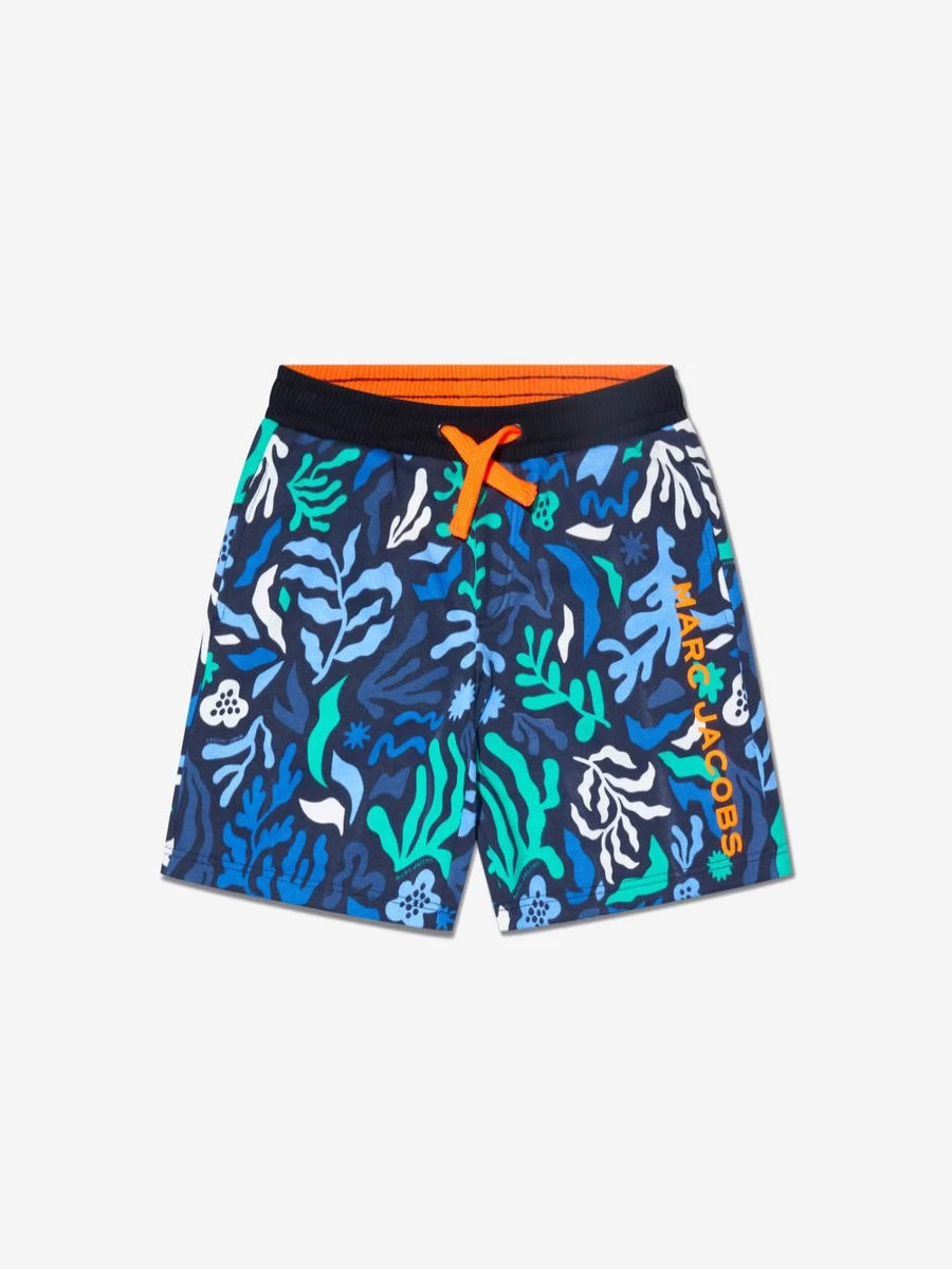 MARC JACOBS Boys' Navy Algae Print Shorts for Kids