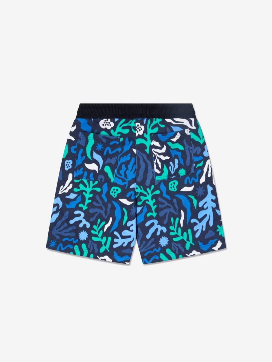 MARC JACOBS Boys' Navy Algae Print Shorts for Kids