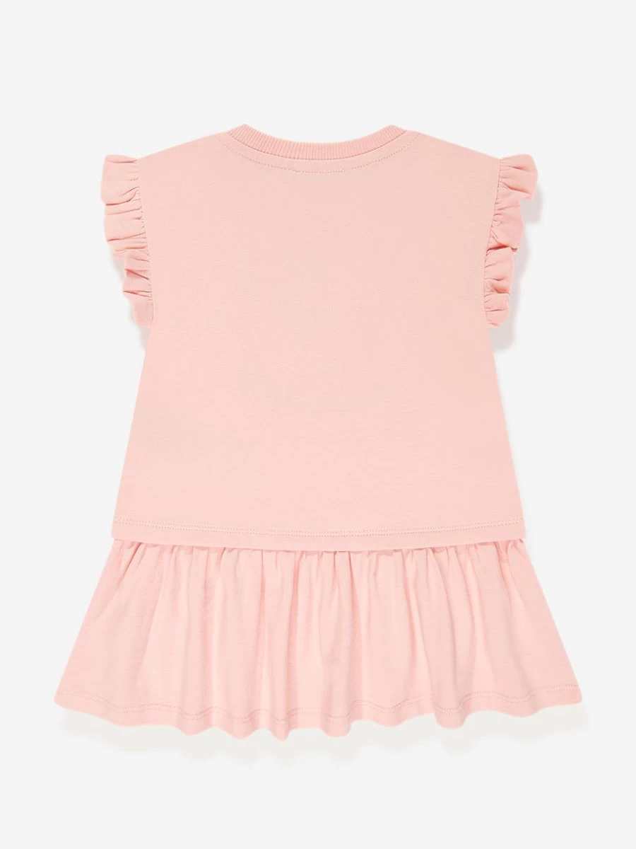 Moschino Kids Baby Girls Pink Teddy Rocking Horse Dress