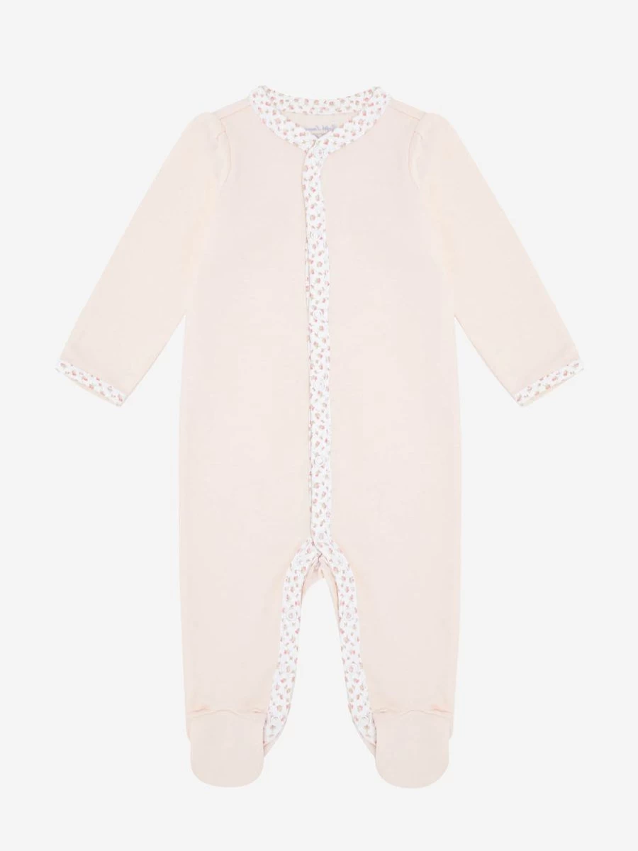 Ralph Lauren Kids Pink Logo Babygrow for Baby Girls